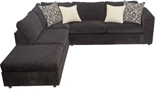 Hughes Furniture Myrtales Chaise Sectional