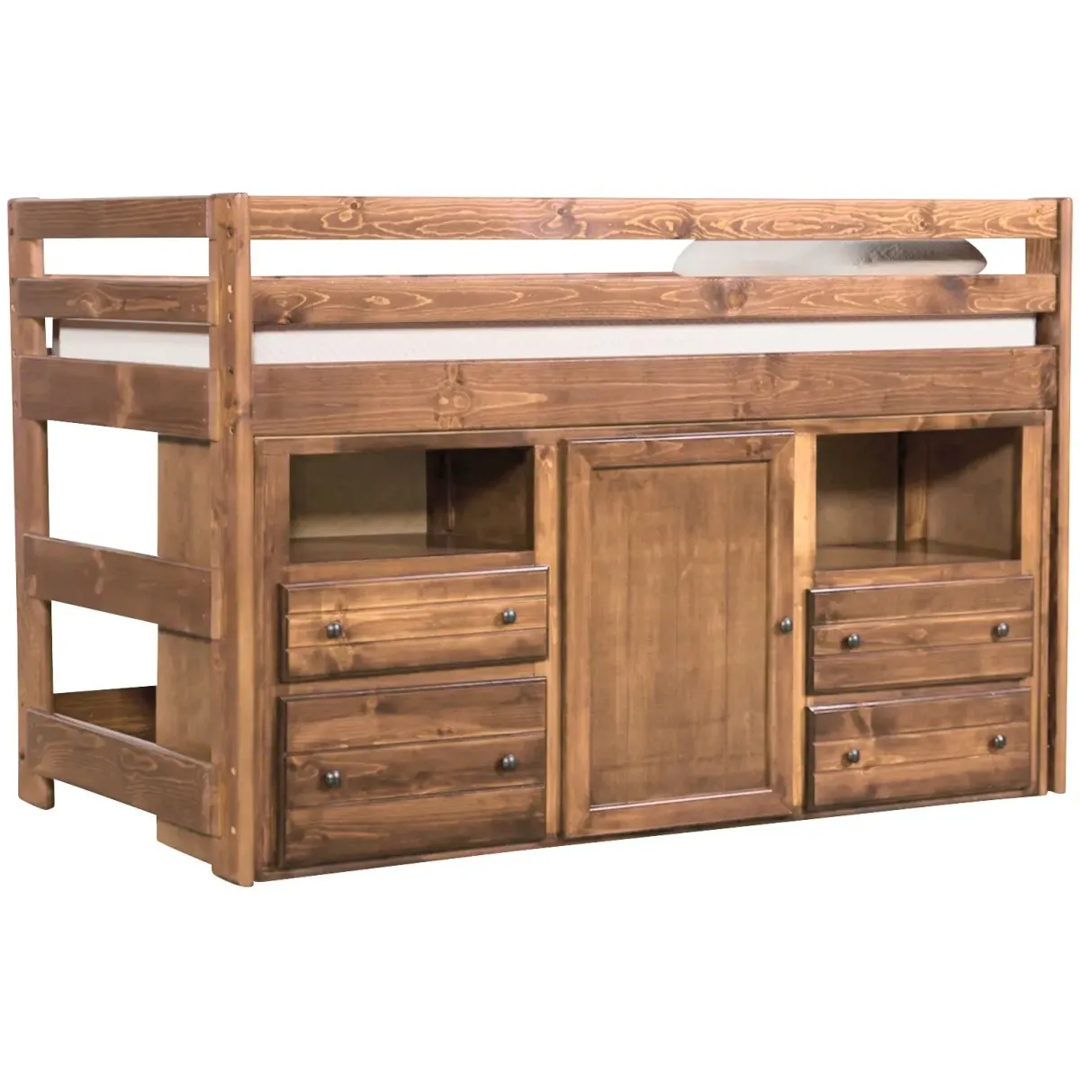 Bayview Loft Bed with Super Dresser