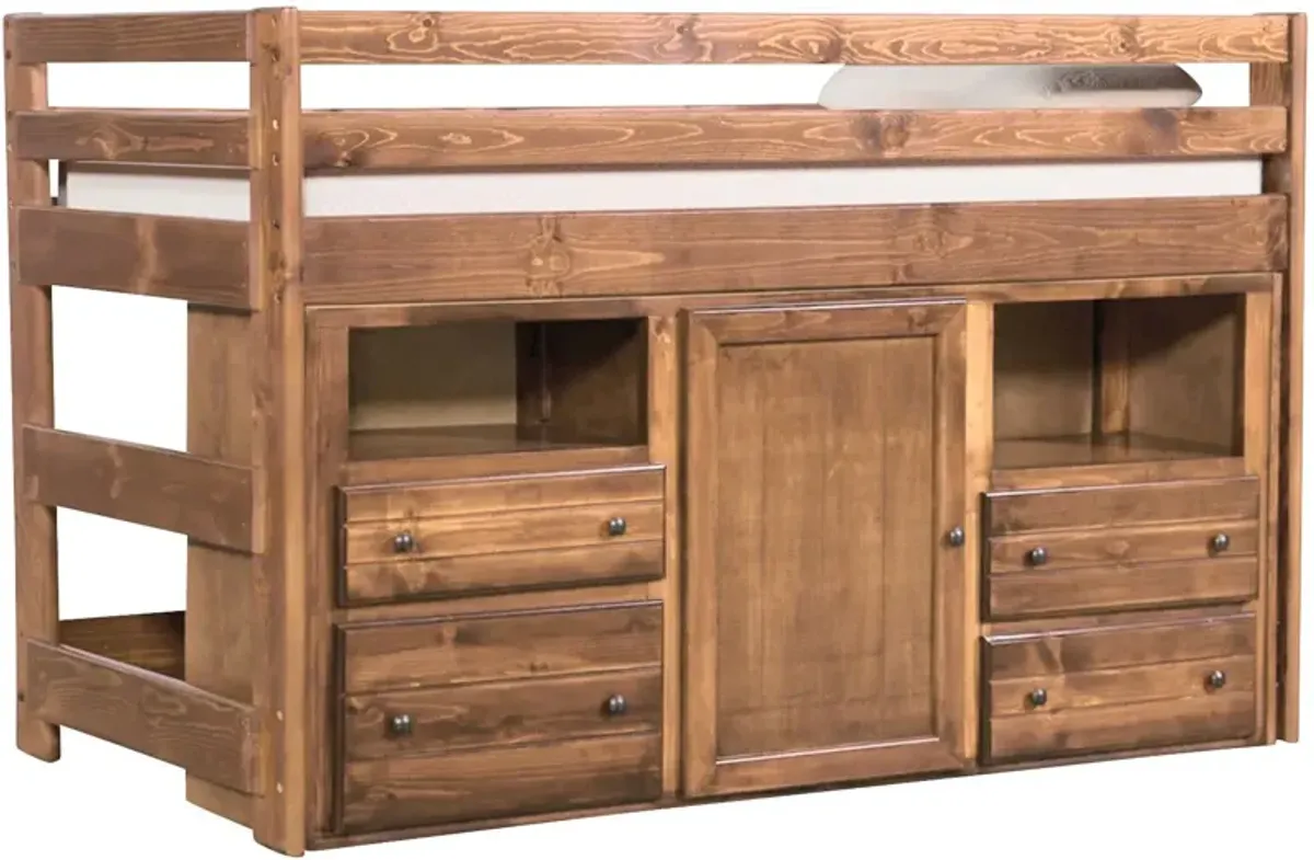 Bayview Loft Bed with Super Dresser