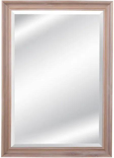 Harleigh Natural Wood Wall Mirror