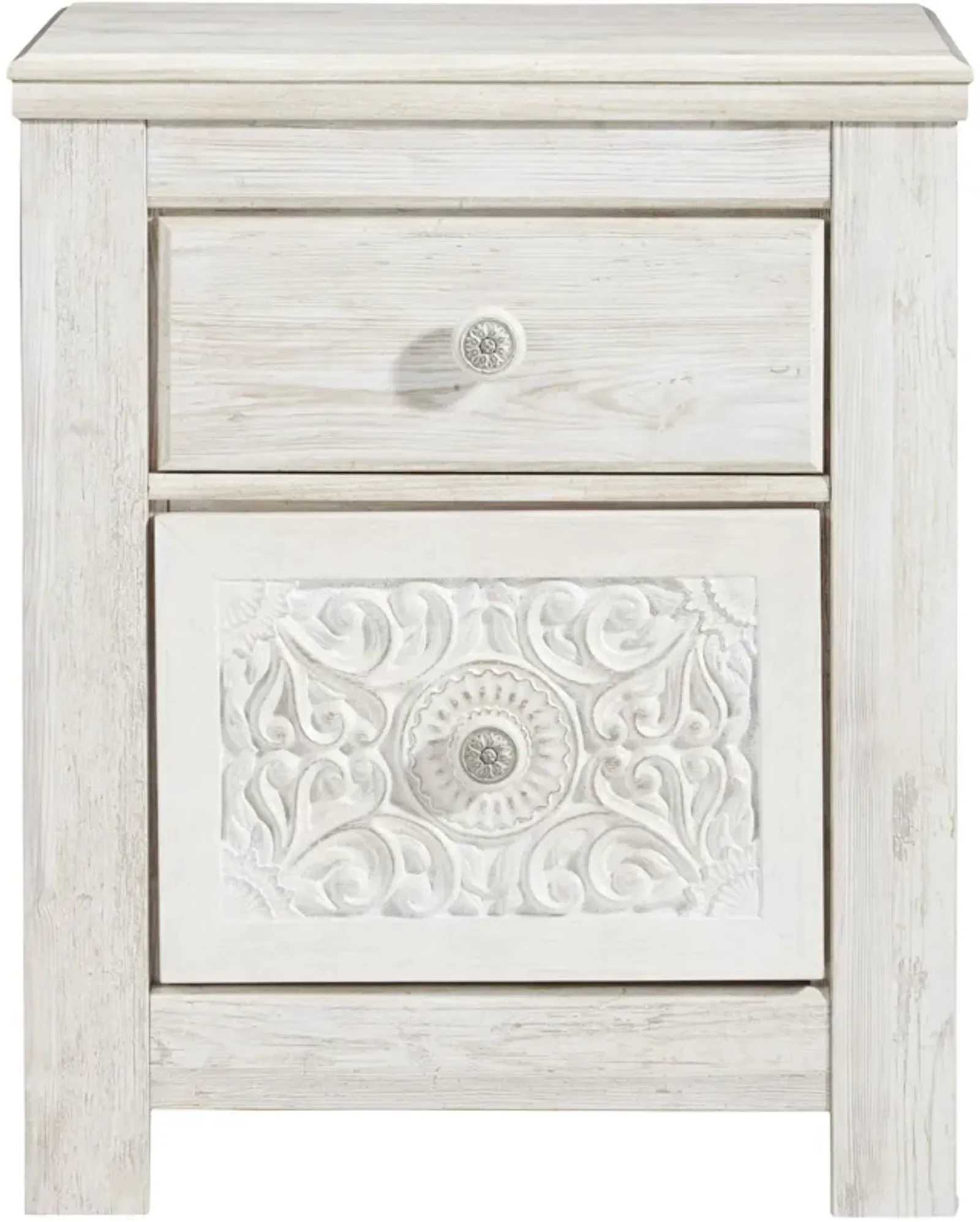 Paxberry 2 Drawer Nightstand