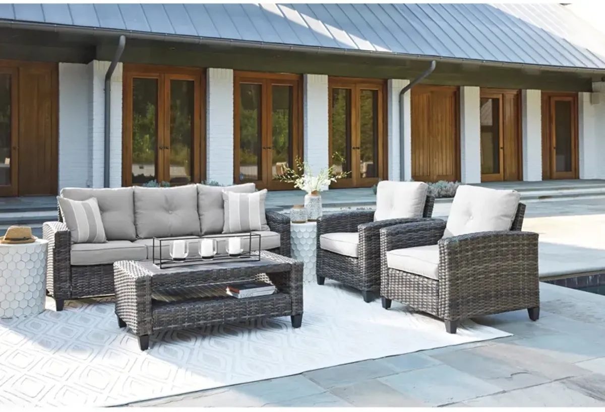 Cloverbrooke 4 Piece Patio Set