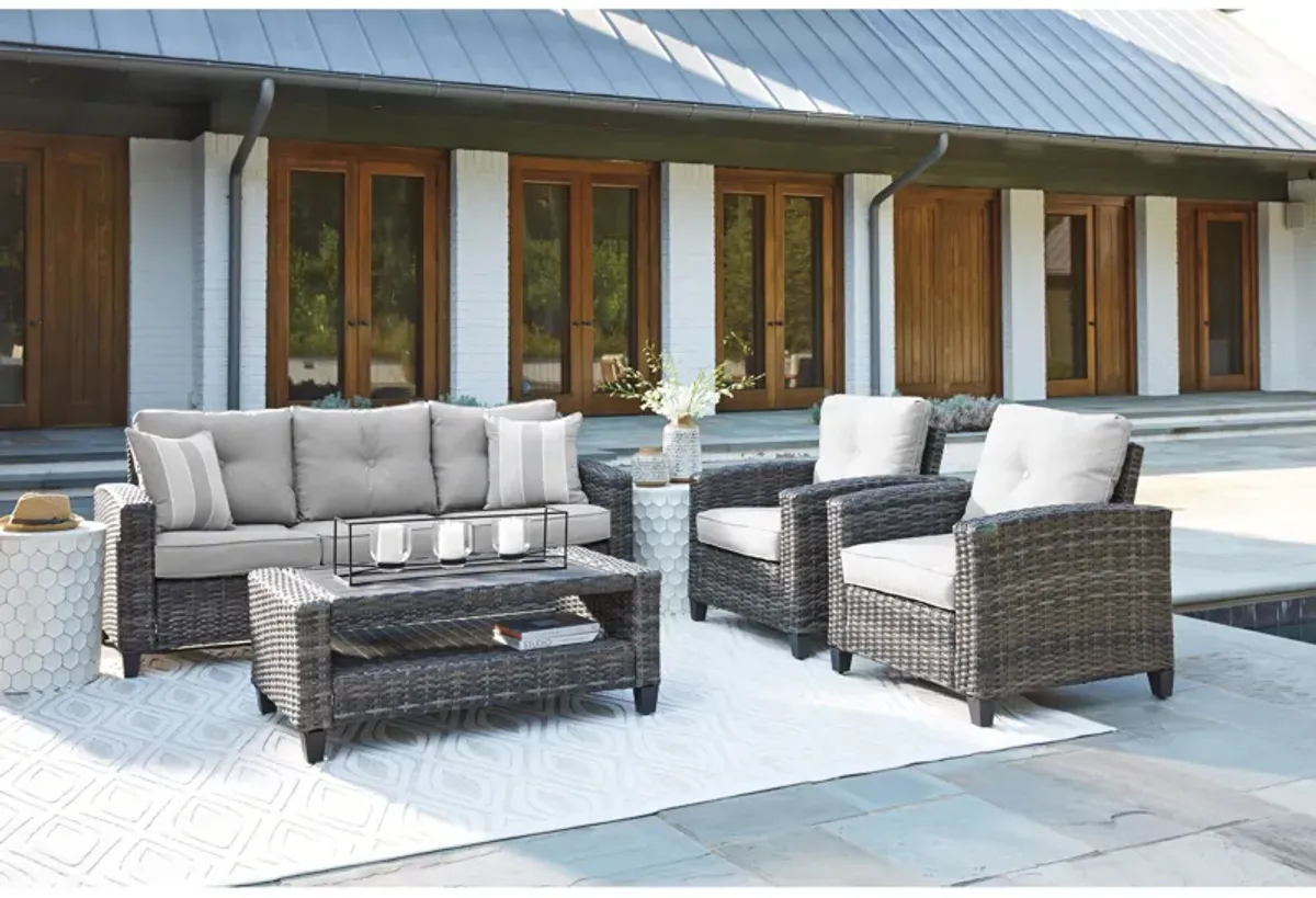 Cloverbrooke 4 Piece Patio Set