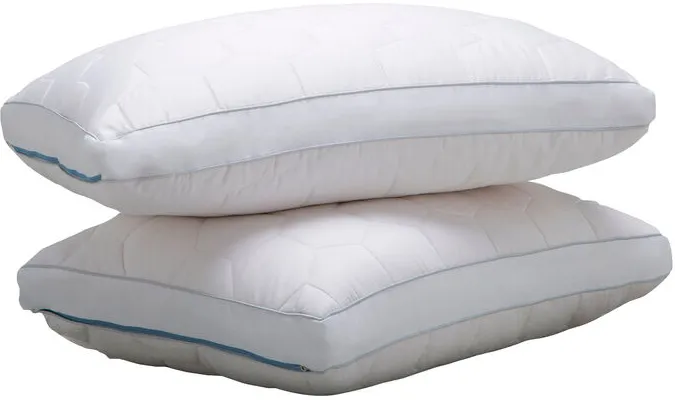Aero Fit Bright White King Side Sleeper Pillow