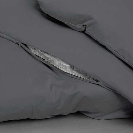 Aero Fit Graphite King Cooling Duvet Cover