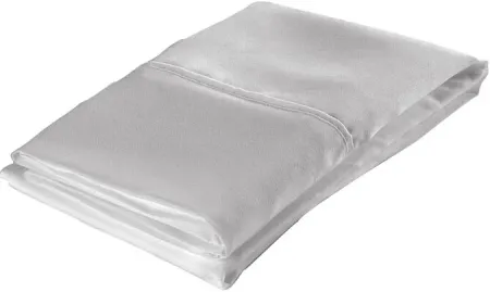 Fabrictech Dove Gray King Microfiber Lite Pillowcases