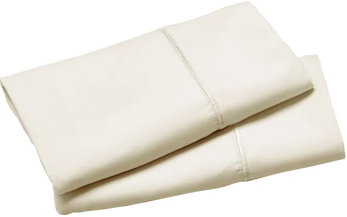 Fabrictech Ivory King Luxury Microfiber Pillowcases