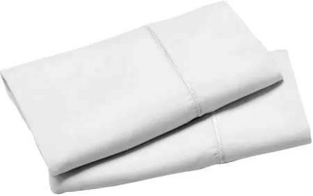 Fabrictech White King Luxury Microfiber Pillowcases