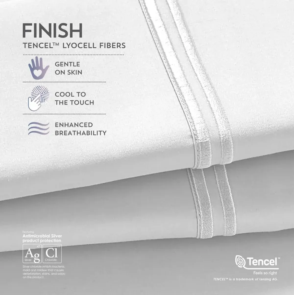 Elements Tencel Pillowcases