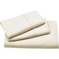 Fabrictech Ivory Queen Luxury Microfiber Sheet Set