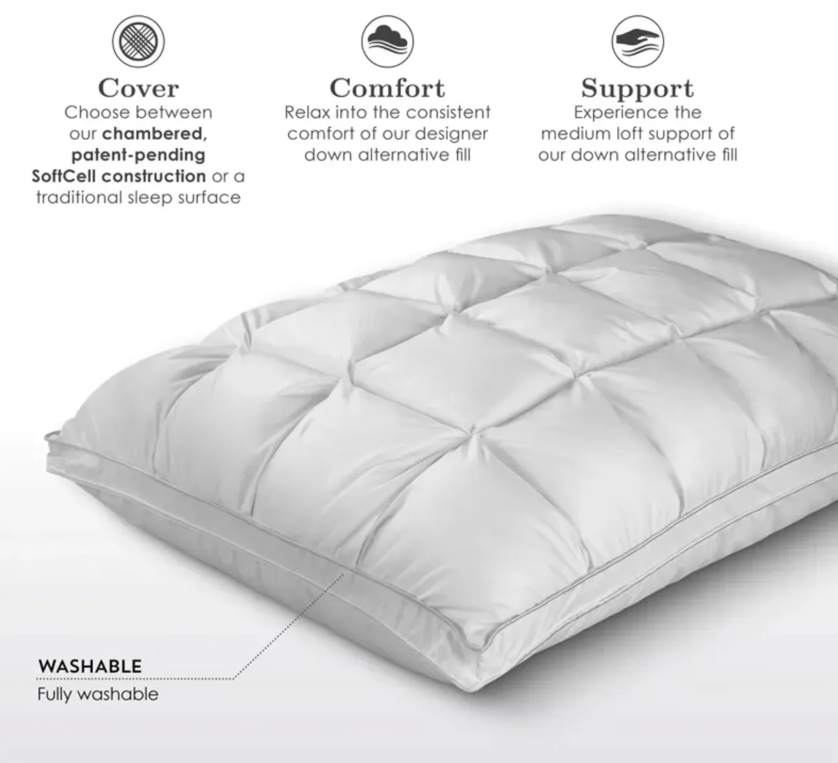 Fabrictech SoftCell Lite Pillow