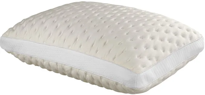 Fabrictech Beige Queen Bamboo Medium Pillow