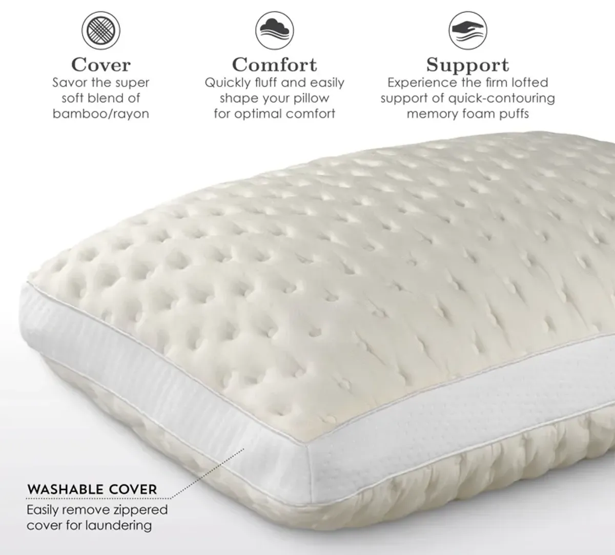 Fabrictech Bamboo Soft Pillow