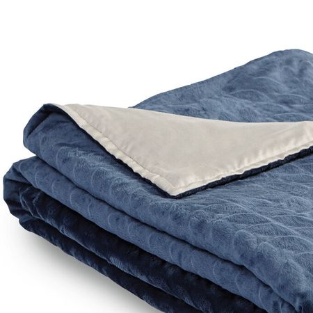 Zensory Midnight Blue Weighted Blanket Duvet Cover