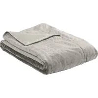 Zensory Dark Gray Weighted Blanket Duvet Cover 