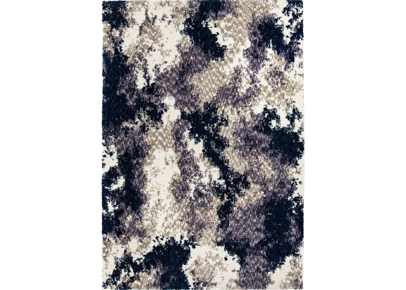 | Cotton Tail Dreamy Taupe | Blue 5'x8' Rugs