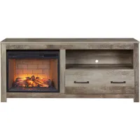 Gambrell Gray 60" Fireplace Console