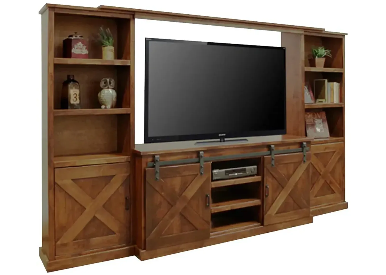 Farmhouse 4 Piece Wall Unit