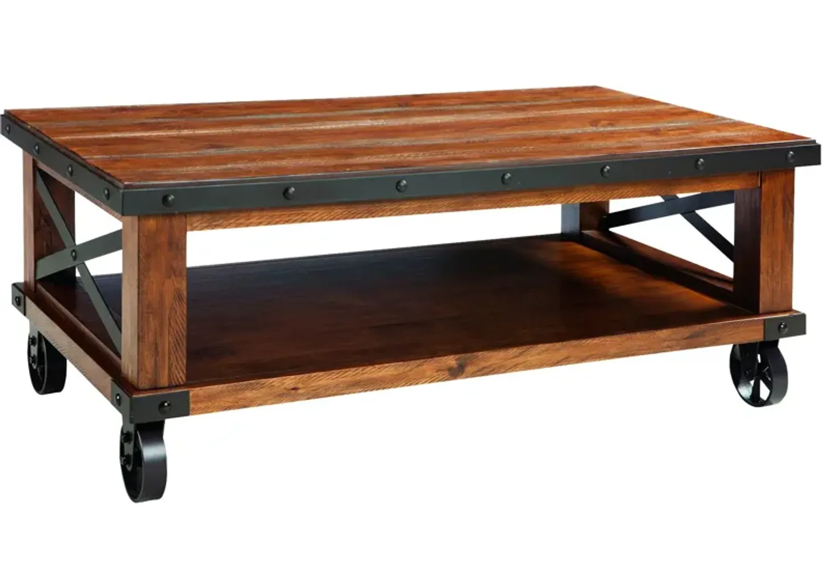 Taos Caster Coffee Table