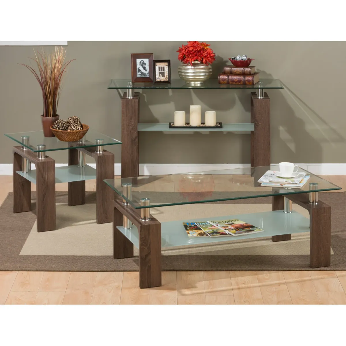 Compass Rectangular Coffee Table