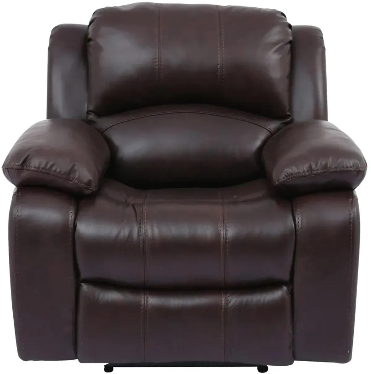 Ender Leather Power+ Recliner Chair | Brown