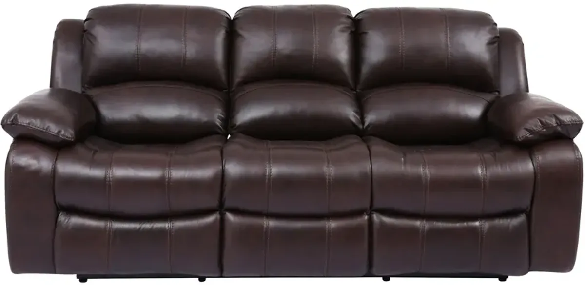 Ender Leather Power+ Reclining Sofa