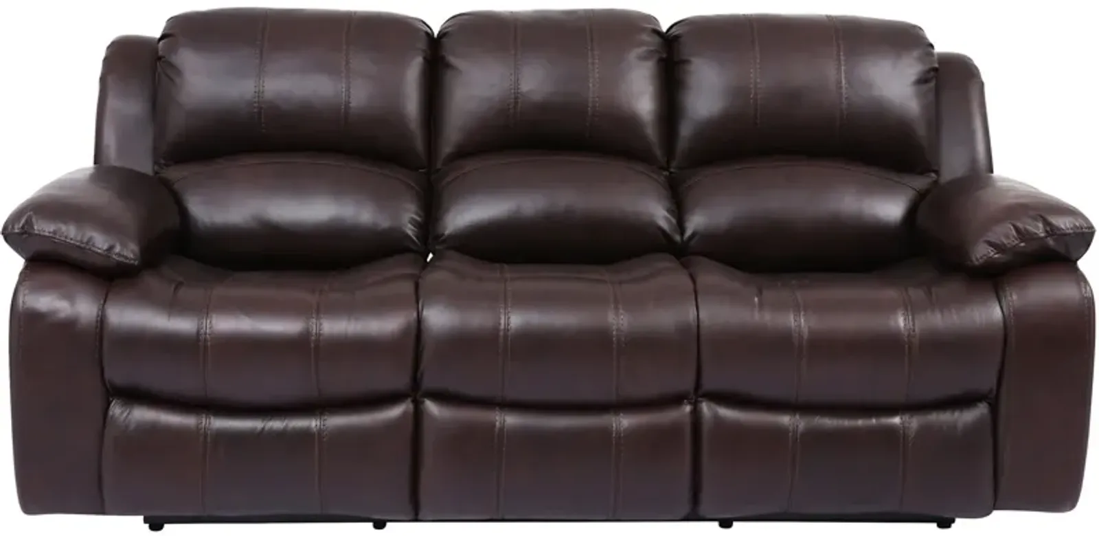 Ender Leather Reclining Sofa