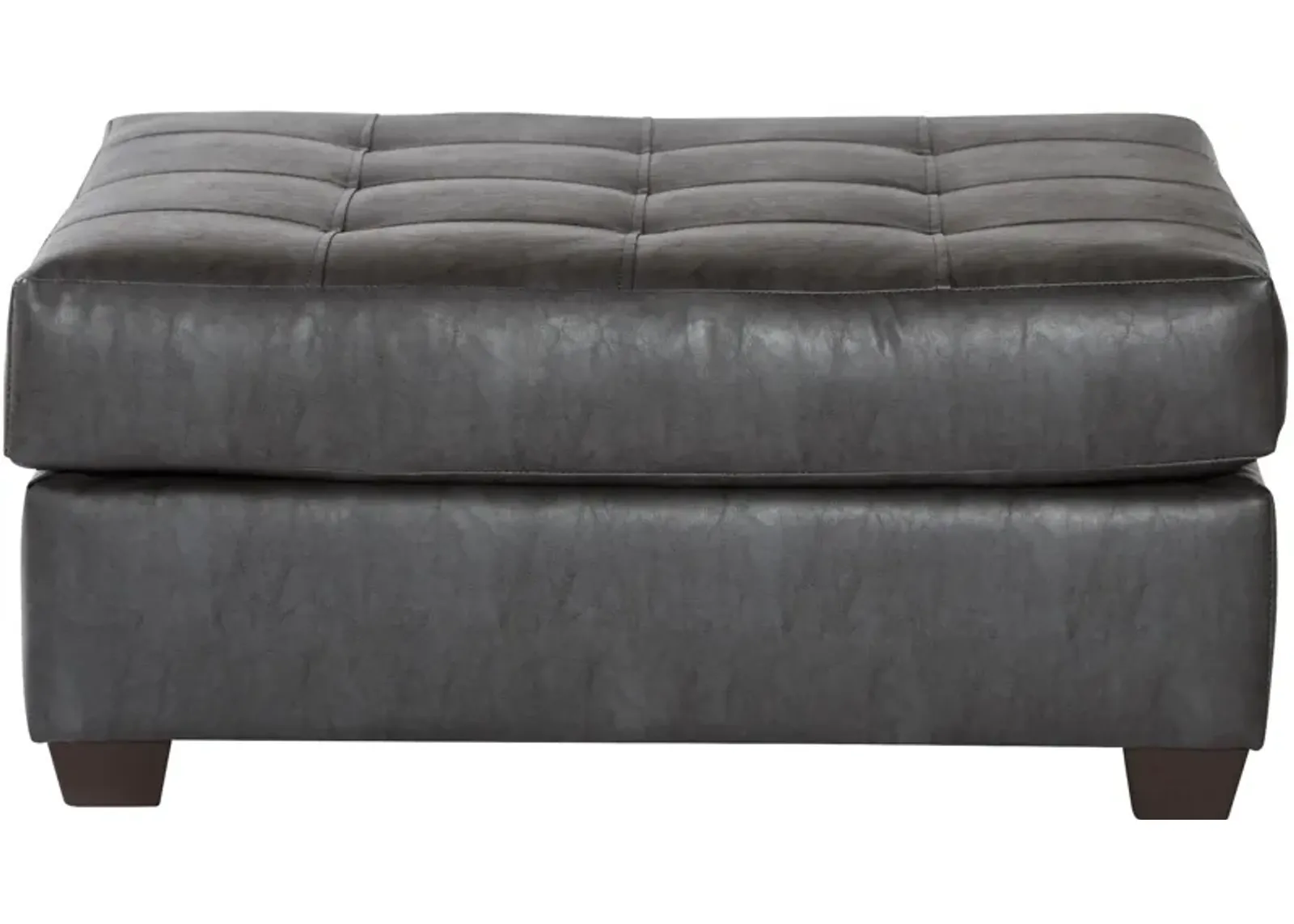 | Bing Accent Ottoman | Cinder