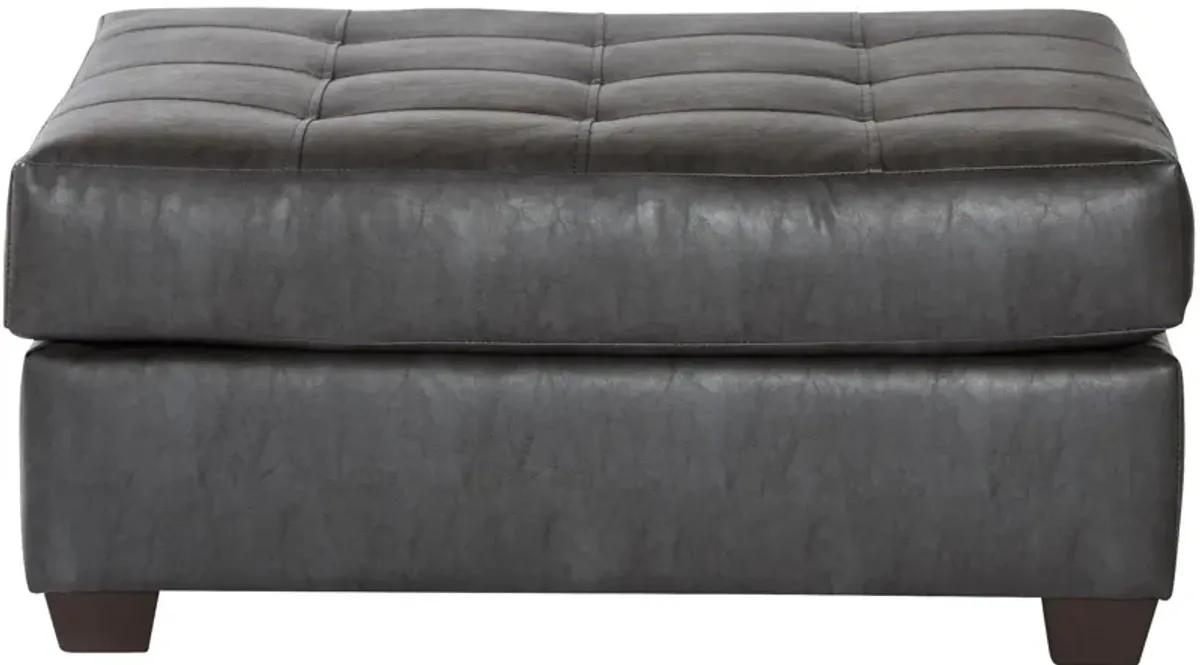 | Bing Accent Ottoman | Cinder