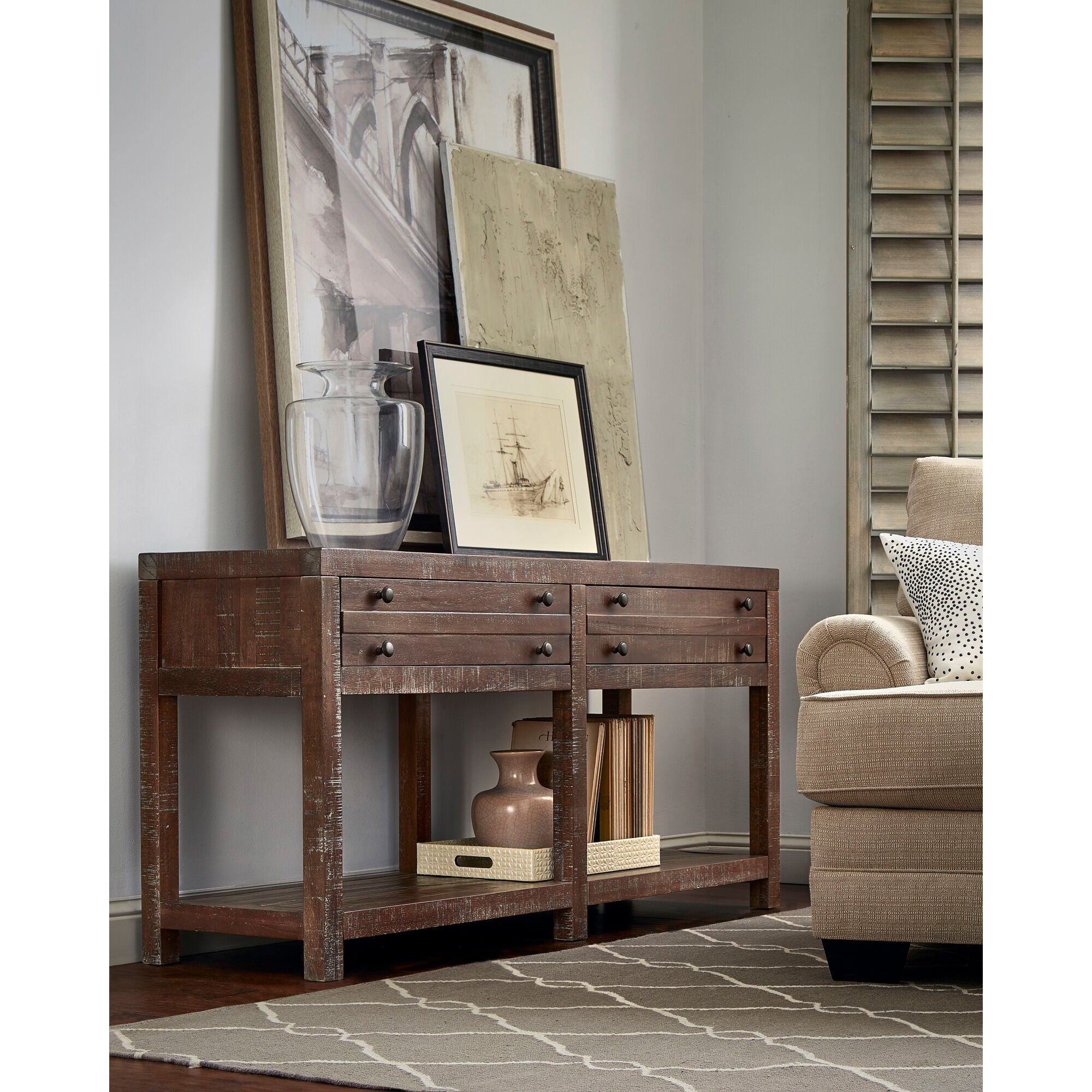 Modus Furniture International | Townsend Console Table | Java