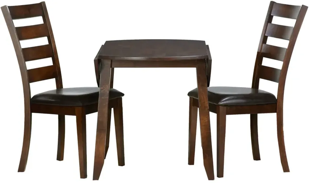 Kona 3 Piece Drop Leaf Dining Set