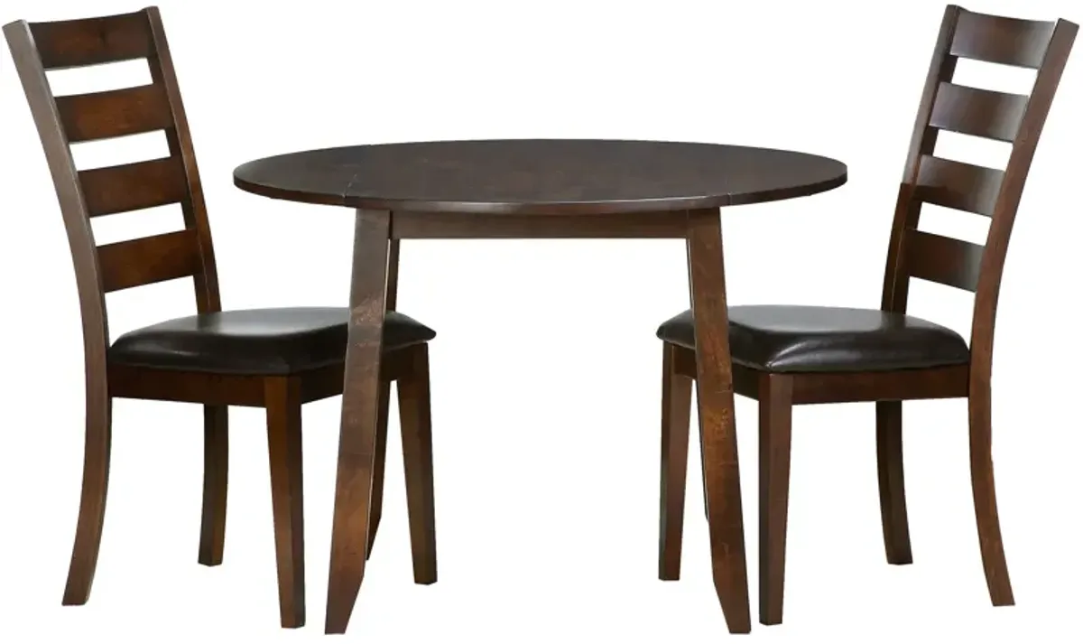 Kona 3 Piece Drop Leaf Dining Set