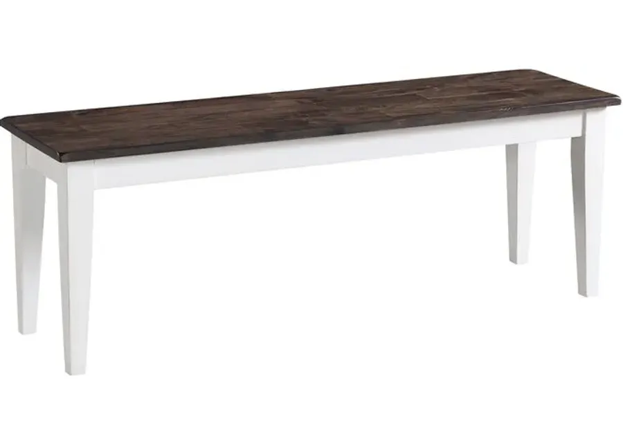 Kona Gray Dining Bench