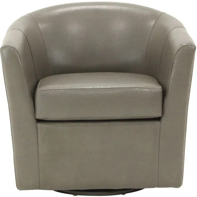 Windsor Charcoal Swivel Chair