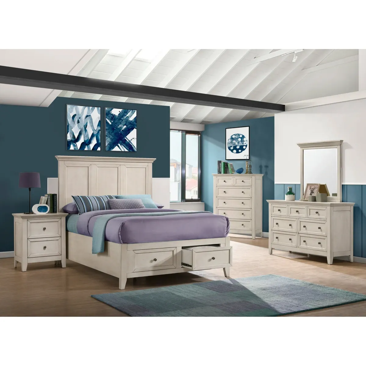 San Mateo Youth Storage Bed