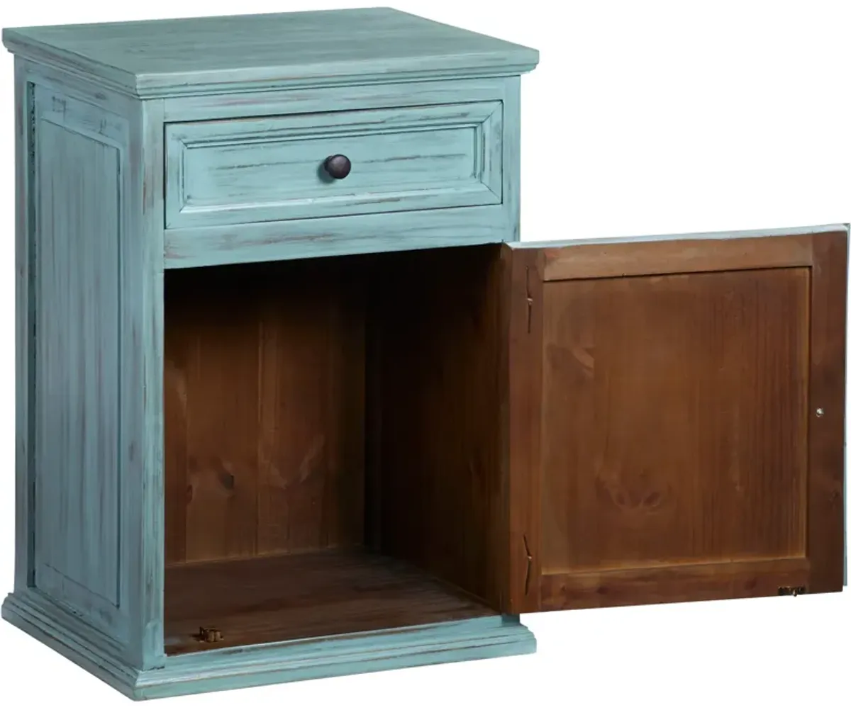 | Liza Nightstand | Antique Turquoise