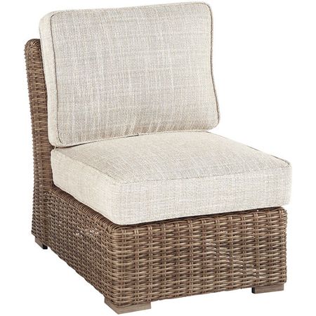 Beachcroft Armless Chair with Cushion 