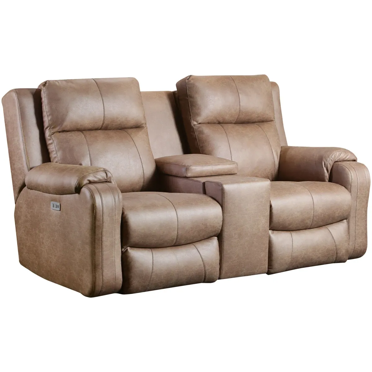 Contour Power+ Reclining Next Level Console Loveseat