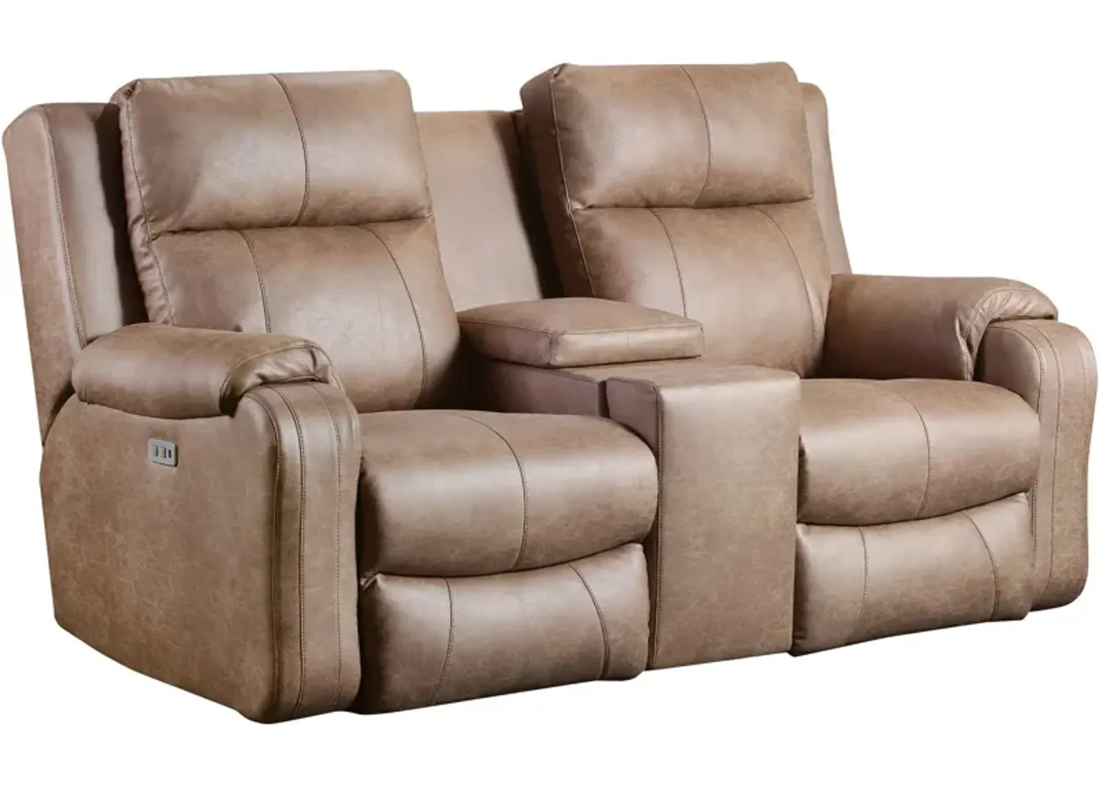 Contour Power+ Reclining Next Level Console Loveseat