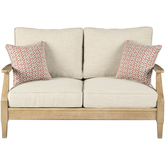 Clare View White Loveseat