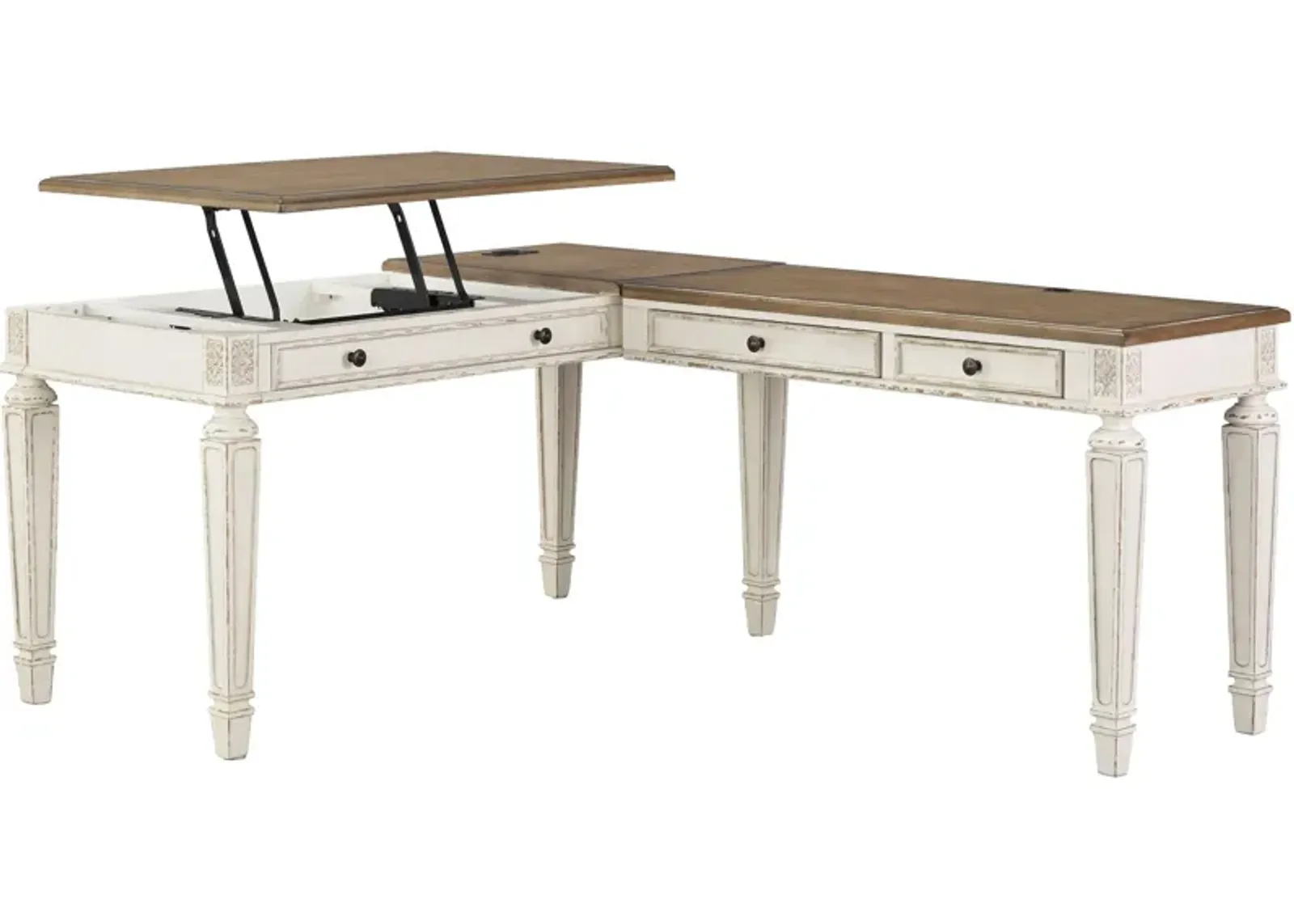 Realyn 2 Piece Lift Top Desk