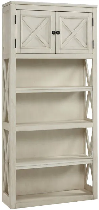 Bolanburg White 75" Bookcase