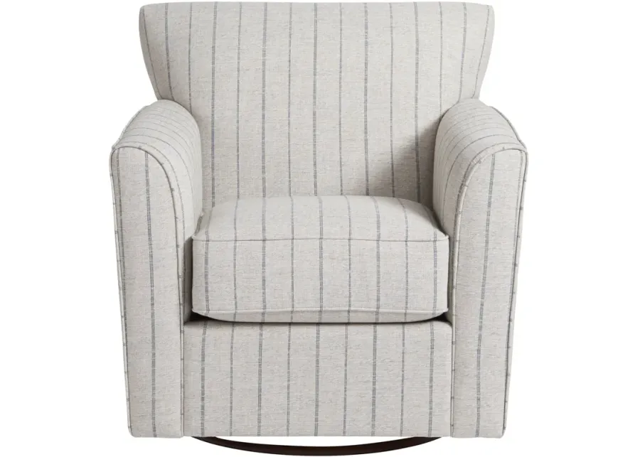 La-Z-Boy | Allegra Swivel Glider Accent Chair | Marble