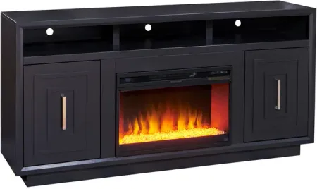 Sunset Seal 67" Fireplace Console
