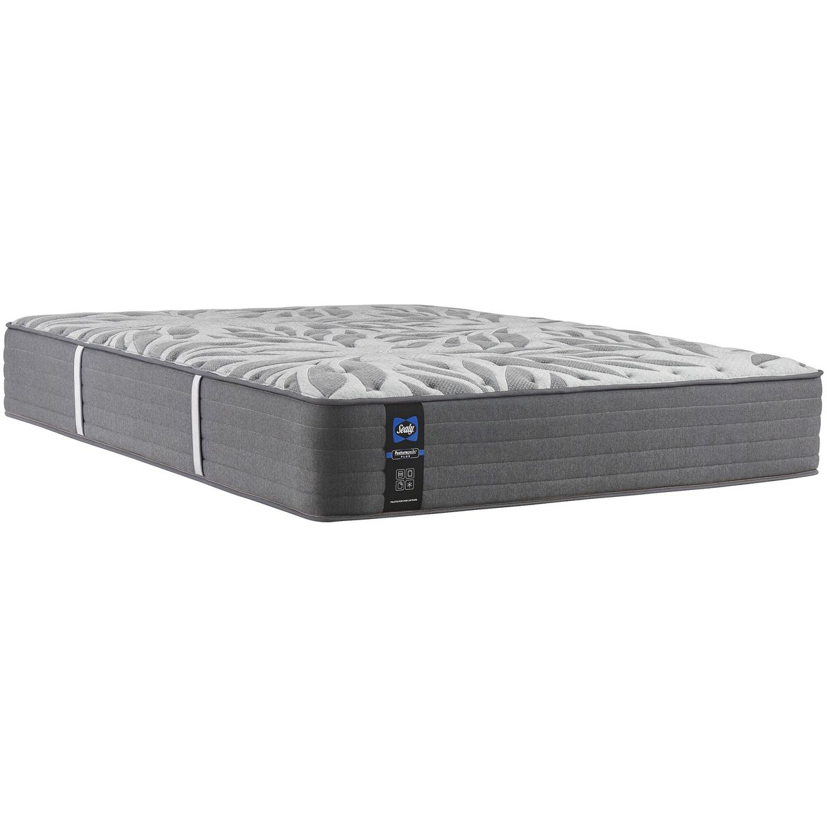 Sealy | Twin XL Posturepedic Plus Opportune II Soft Mattress | Dark Gray