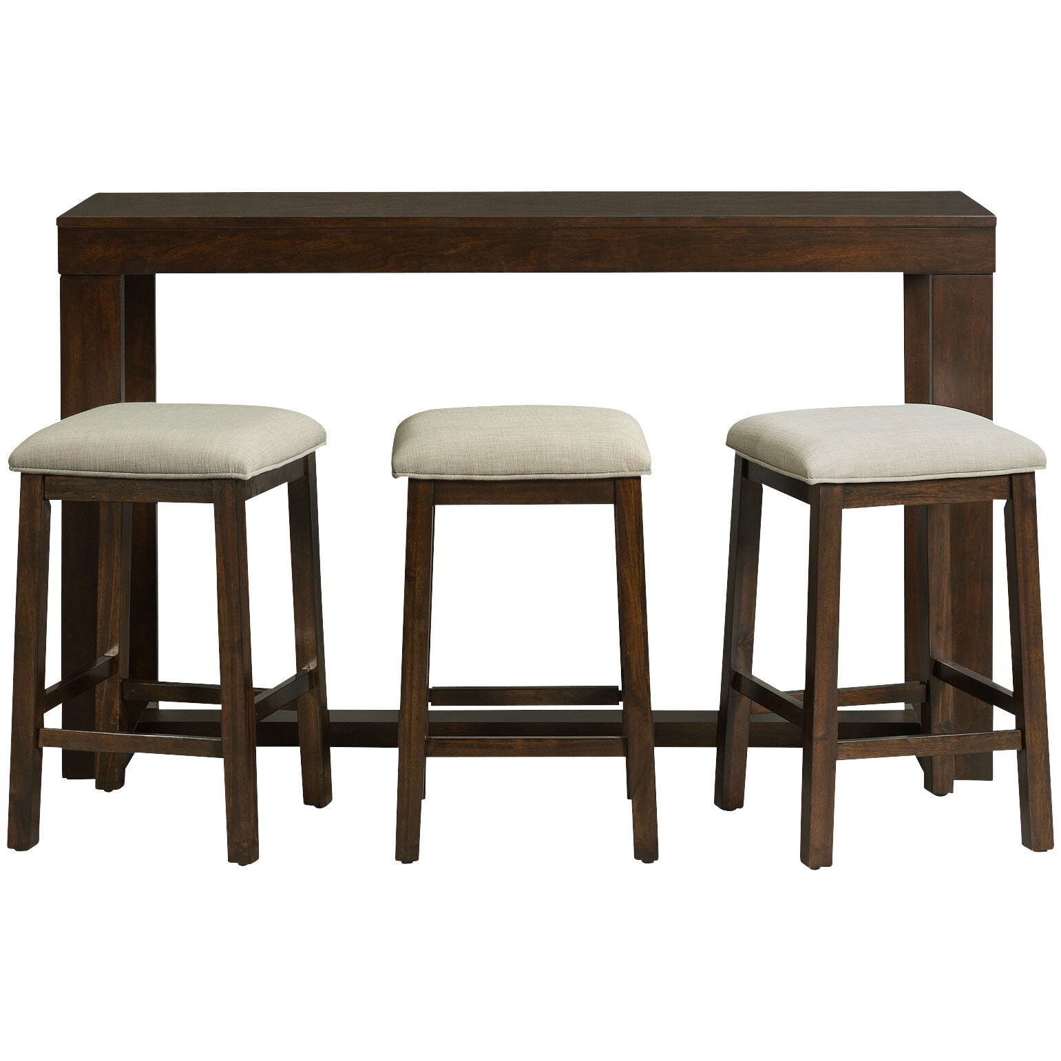 Elements | Hardy 4 Piece Bar Dining Set | Cherry