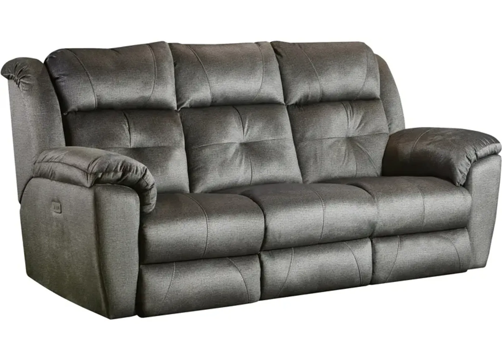 Southern Motion | Vista Power Plus Reclining Sofa | Smoke