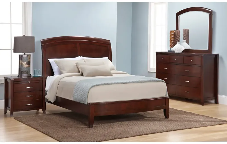 Modus Furniture International | California King Brighton 4 Piece Room Group | Cinnamon