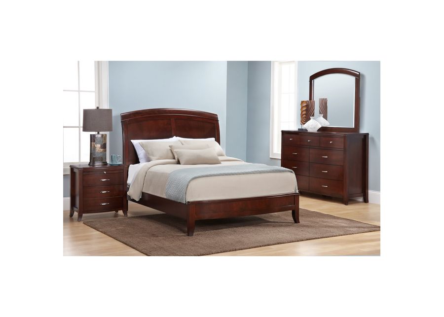 Modus Furniture International | Full Brighton 4 Piece Room Group | Cinnamon