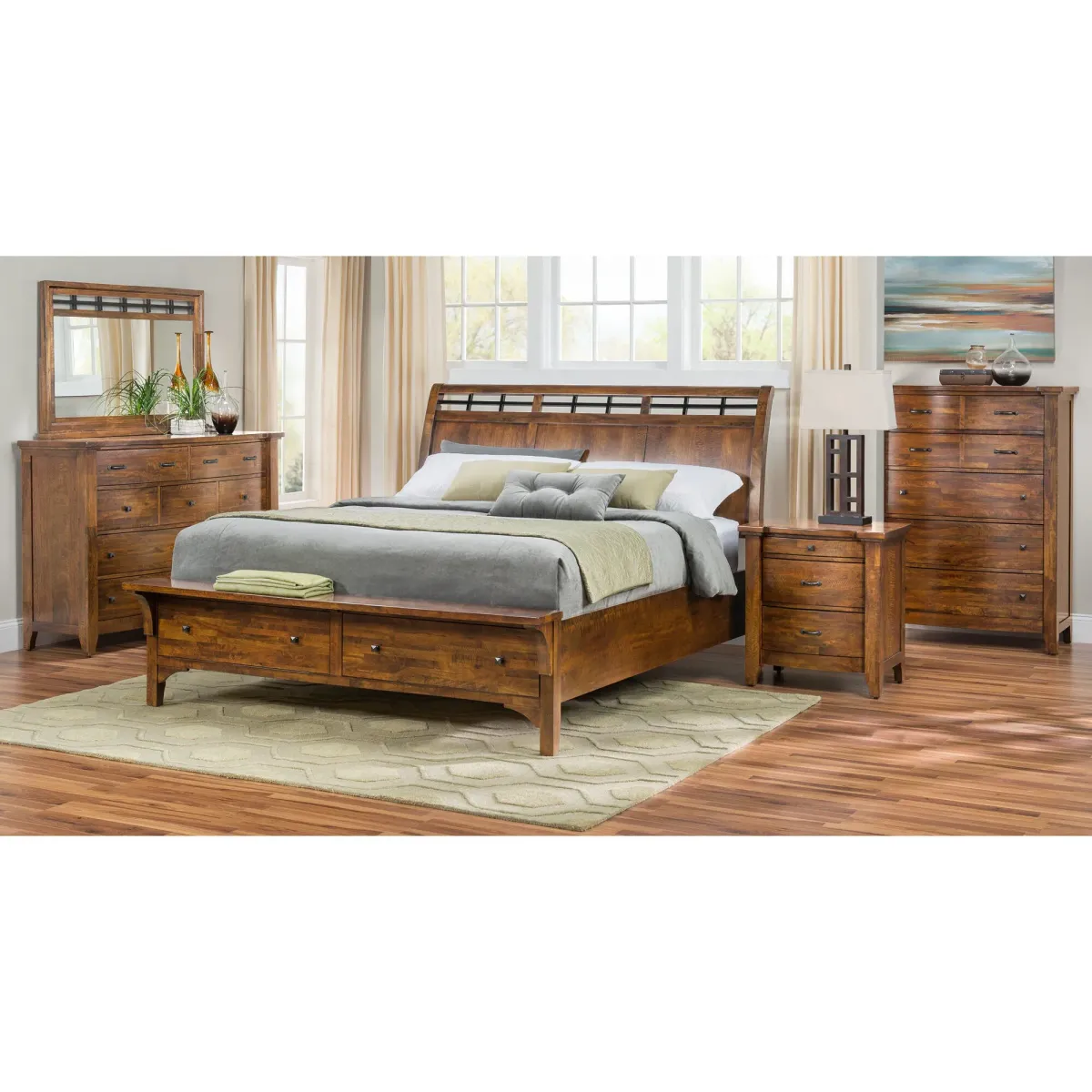 Whistler Retreat Storage 4 Piece Room Group